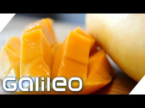 Video: Frische Frühlingsfrucht Im Moment: Mango