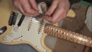 Fender Stratocaster Setup Complete