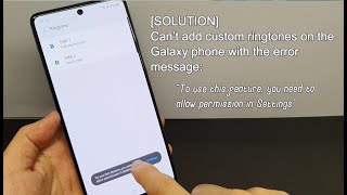 Solution: Can’t add custom ringtones on the Galaxy phones screenshot 4