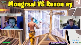 Mongraal VS Rezon ay 2v2 TOXIC Fights w/ MrSavage & Gripey!