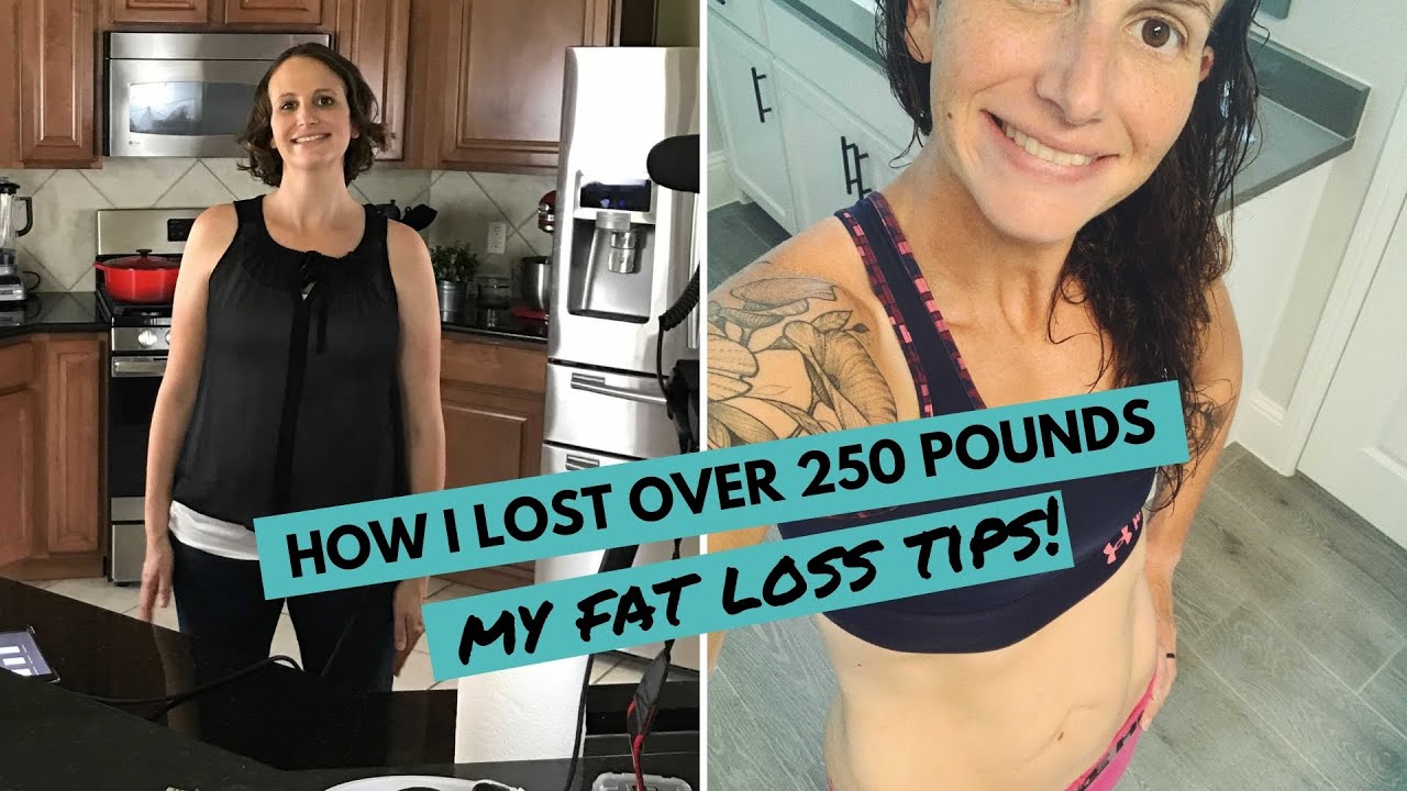 ⁣How I Lost Over 250 Pounds (My Top 11 Fat Loss Tips!)