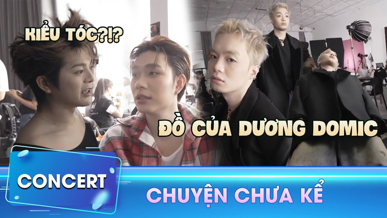 CONCERT CHUYỆN CHƯA KỂ #18: RHYDER có kiểu tóc mới, Negav mặc đồ Dương Domic hoá 1m86