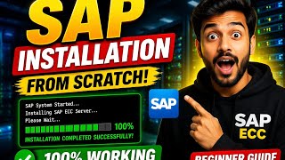 “SAP ECC Server Installation in 2026 🔥 Full Setup from Scratch (Beginner Guide)
