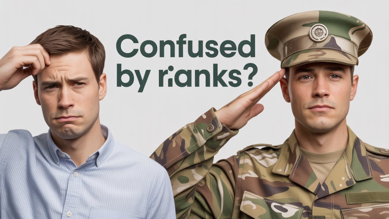 All the Army Ranks... Explained! - YouTube