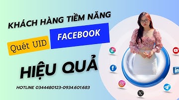 Quét Data Khách Hàng Tiềm Năng Trên Facebook Mới Nhất| Quét UID Facebook