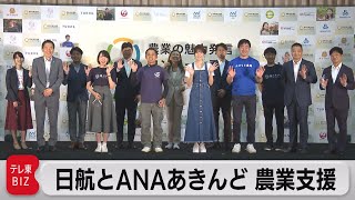 ＪＡＬとＡＮＡあきんどが農業支援　民間９社で魅力を発信（2022年6月9日）