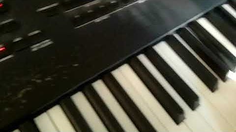 How to layer Voices on the Motif xf8.. Subscribe for more tutorials on the xf8..