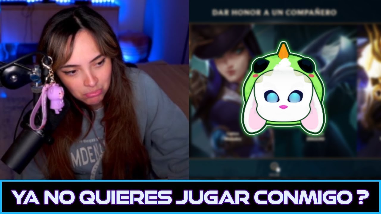 VICKY MODO UwU LE PIDE A CONTER JUGAR LEAGUE OF LEGENDS #vickypalami #twitch
