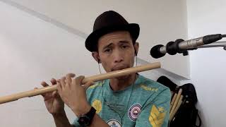 Dia (Fauziah Latif) cover Seruling Bambu