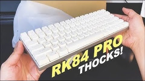 Royal Kludge RK84 Pro - First time "modding" a keyboard !