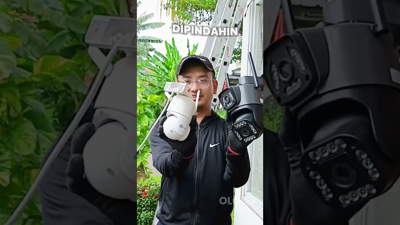 CCTV Dual V380 Pro V10 | Kamera WiFi 360° + Night Vision Murah