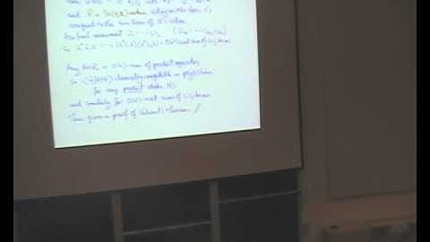 Richard Jozsa: "Classical simulation of quantum circuits"