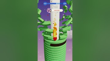 STACK BALL 3D⚽️ Higesht Level🤩 #stackball #stackbounce #shorts #gaming #stackball3d #viral