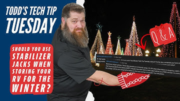 Moet ik stabilisatorsteunen gebruiken als ik mijn camper voor de winter opberg?