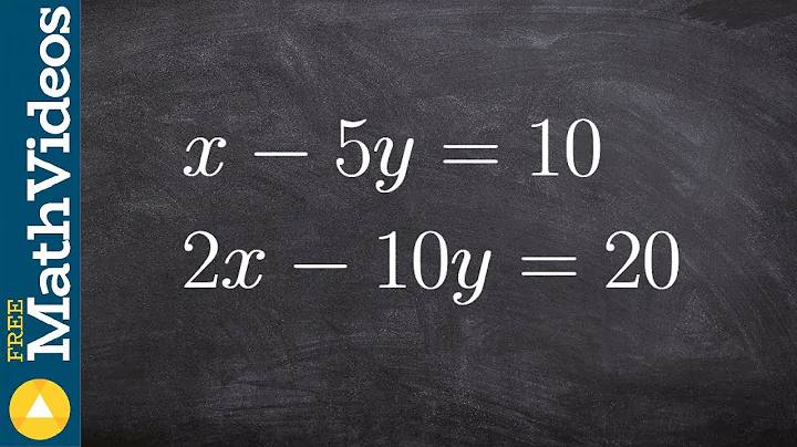 How to solve a system of equations with infinite many solutions