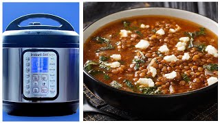 Instant Pot Greek Lentil Soup