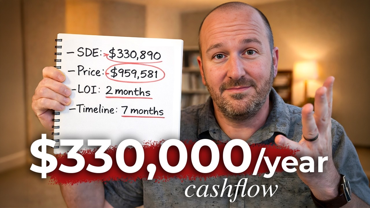 How He Bought a $959K Business After 15 Banks Said No