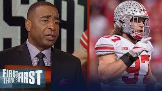 Cris and Nick react to Nick Bosa leaving Ohio St. to focus on NFL Draft | CFB | FIRST THINGS FIRST