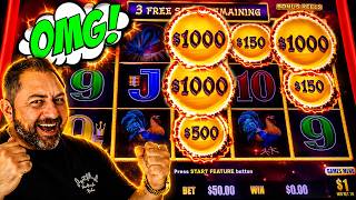 🤯 I CAN'T BELIEVE THIS HAPPENED!! ENORMOUSLY LARGE WIN on DRAGON LINK PANDA MAGIC HIGH LIMIT SLOT