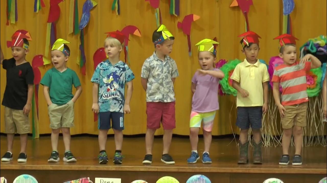 Ponca City Washington PreK Graduation 2022 Ms. Greenhagen's Class