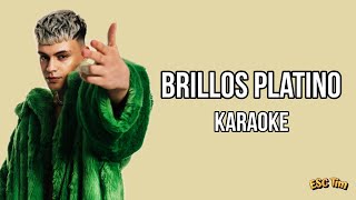 Almácor - Brillos Platino | Karaoke Version (Instrumental) | Benidorm Fest 2024 🇪🇦