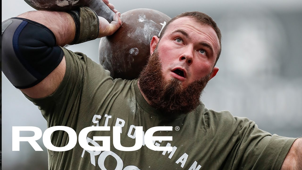 Rogue Fitness - Strongman's Fear. Teams tackle the Rogue