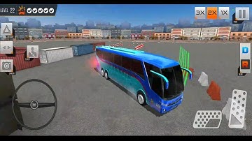Modern Bus Parking 3D Bus Driving Game #gamegroup Android Gameplay