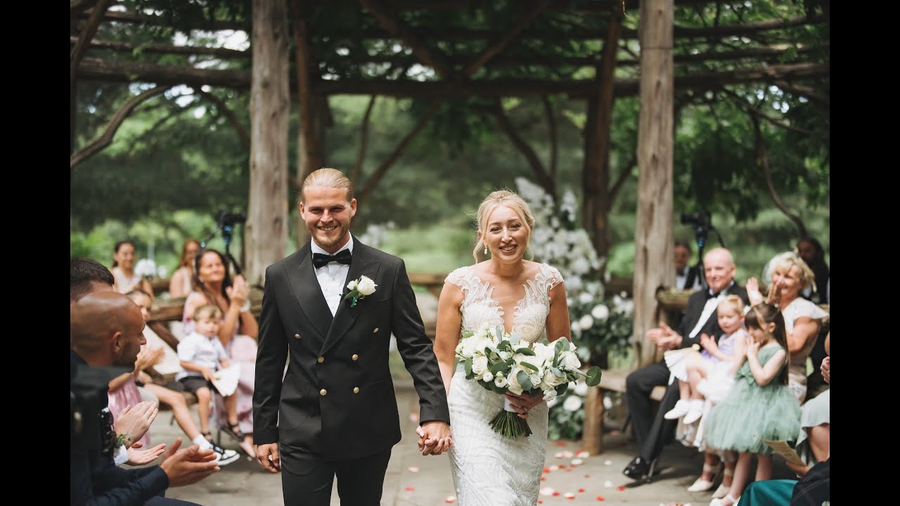 Charlotte & Joshua's Wedding Highlight - All Inclusive Summertime Ceremony at Cop Cot