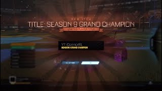 All Season 9 Rewards   Grand Champ Title | Rocket League