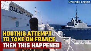 French Naval Ship Foils Drone Threat from Houthi-Held Yemen Port in Red Sea | Oneindia News