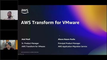 Introducing AWS Transform: Accelerate VMware modernization with agentic AI | AWS Events