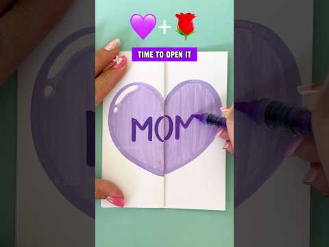 ✨Gift for MOM 💝✨ #shorts #art #gift