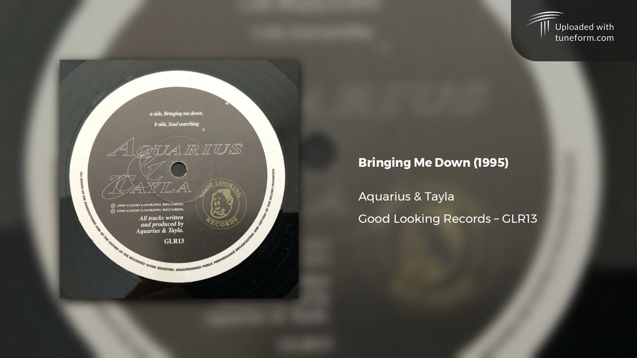 Aquarius & Tayla - Bringing Me Down (1995) - YouTube