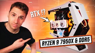 Monté un ULTRA PC con Ryzen 9 7950X, DDR5 y... RTX?! ¿What?