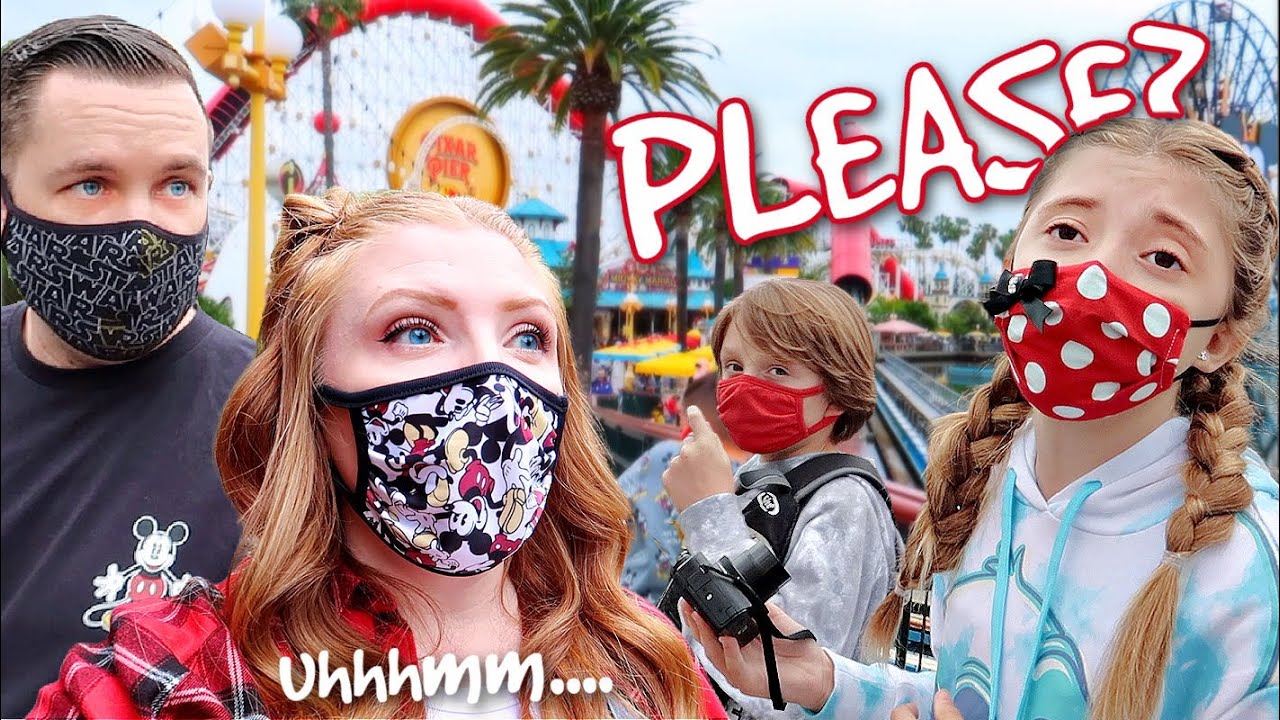 making a decision about my daughter in DISNEYLAND (I said yes)