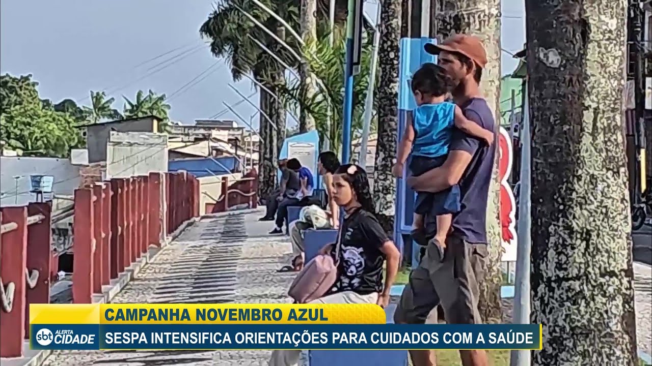CAMPANHA NOVEMBRO AZUL: SESPA INTENSIFICA ORIENTAÇÕES PARA CUIDADOS COM A SAÚDE