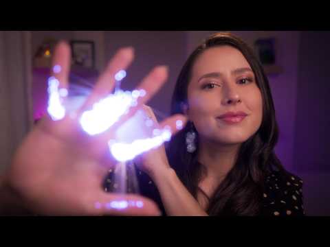 ASMR Hypnotic Light That Slowly Puts You to Sleep 🌌✨ Lightsaber, Hand Movements, Scanning, Darkness