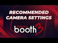 Recommended Camera Settings For Darkroom Booth 3