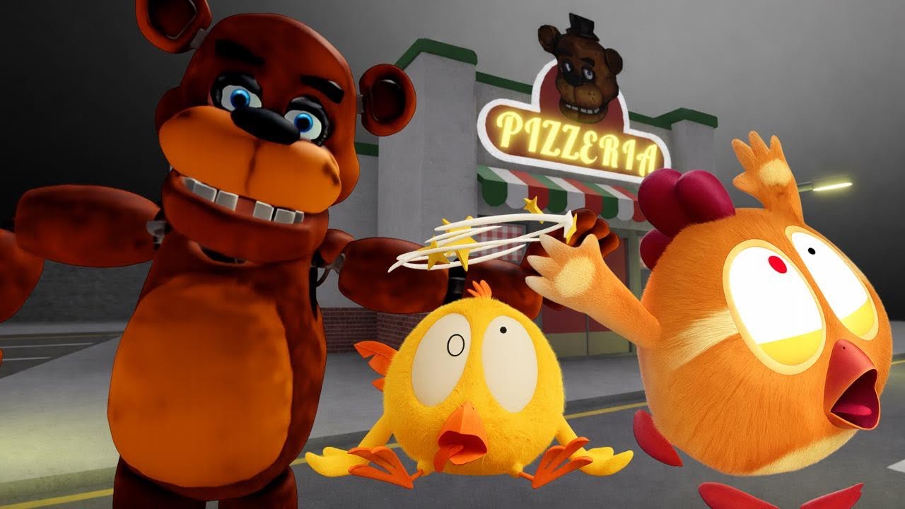 Chukpa And Chicky  Escape Evil Freddy's Pizzeria Run Obby Roblox ?!  #Chukpa #Chicky #roblox
