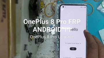 Oneplus 8 Pro and Oneplus 8 Downgrade  FRP Bypass Android 11 Without PC Method
