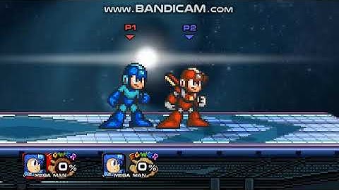 SSF2 Mods: Megaman FS In Own Slot