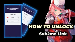 How To Unlock Sub2me Link Easy | Ws modz Ofc | 100% Working screenshot 5