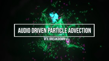 Audio Driven Particle Advection (CHOP Simulation)