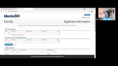 Identogo: Completing the Live Scan Digital Fingerprinting Application Online