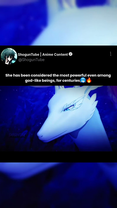 She has been considered the most powerful, even among god-like beings🥶#anime #ishura #shorts