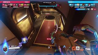 25 killstreak Pharah no deaths by OBGYNKENOBI — Overwatch 2 Replay MVPF3E