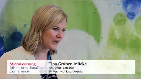 Tina Gruber-Mücke - Challenges for Microlearning