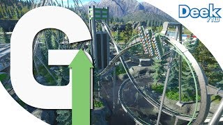 Planet Coaster Showcase - Gravity Mod - Cedar Flags Dive Coaster Promo & POV screenshot 5