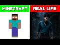 Minecraft VS Real Life – What Minecraft Looks Like in Real Life!