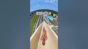 JE PANIQUE DANS LE PLUS HAUT TOBOGGAN D’EUROPE !! #funny #viral #shortvideo #job #toboggan